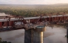 Afrique du Sud : Un ancien train de luxe arrêté sur un pont transformé en hôtel exceptionnel