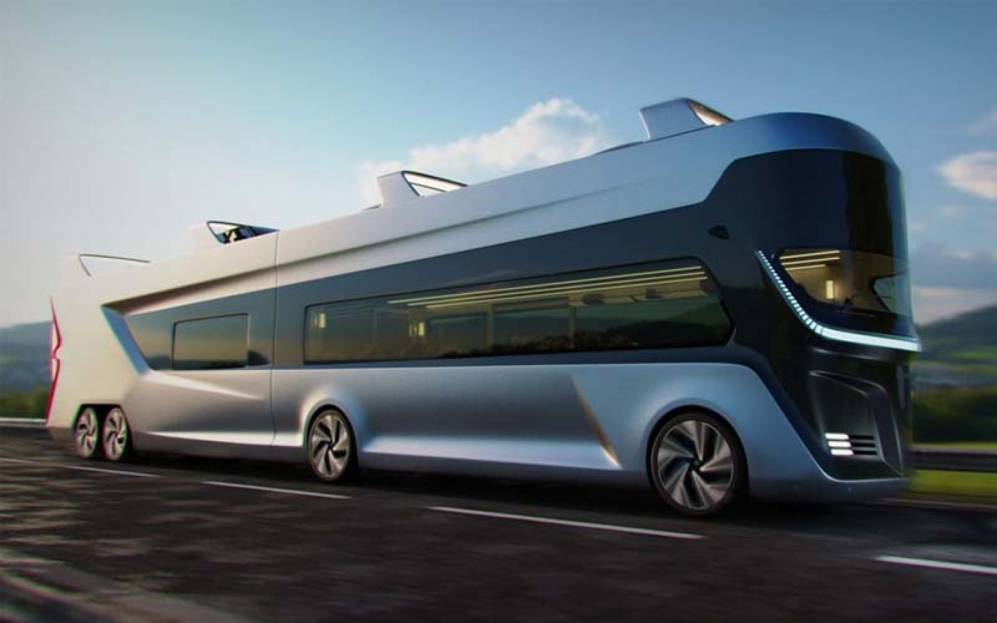 FRANCE : Symone, le bus qui pourrait révolutionner les autoroutes
