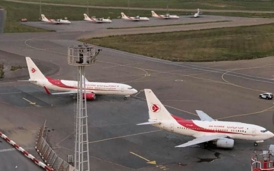 Les avions d&#039;Air Algérie cloués au sol